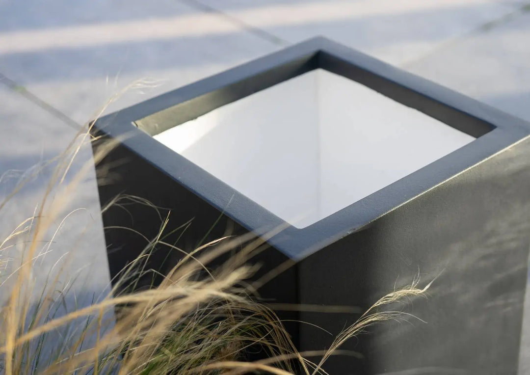 Fiberglas Pflanzkübel quadratisch mit Innendämmung