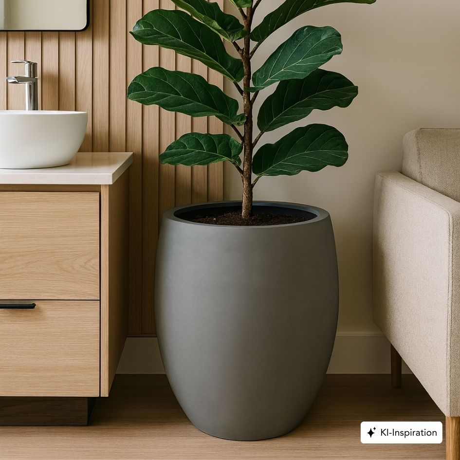 Pflanzkübel Salem Tall Fiberglas matt