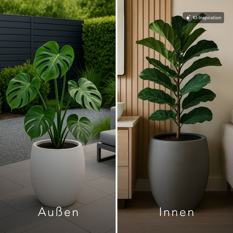 Pflanzkübel Salem Tall Fiberglas matt