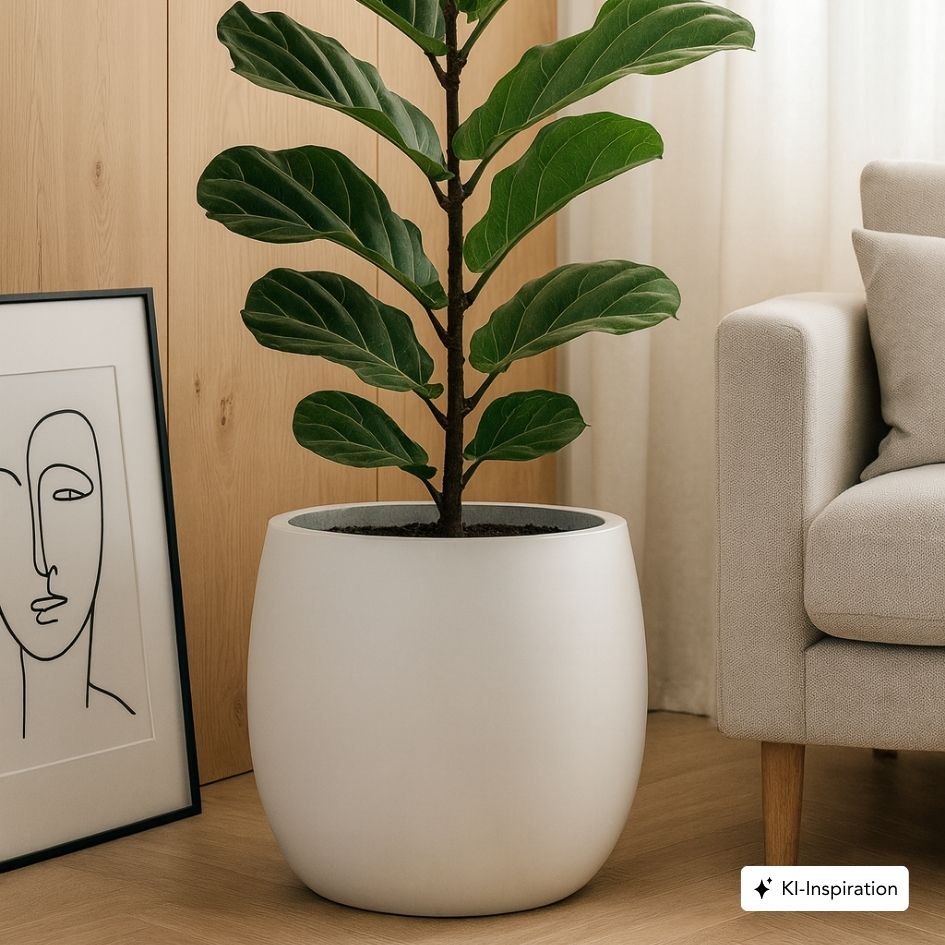 Pflanzkübel Salem Fiberglas matt