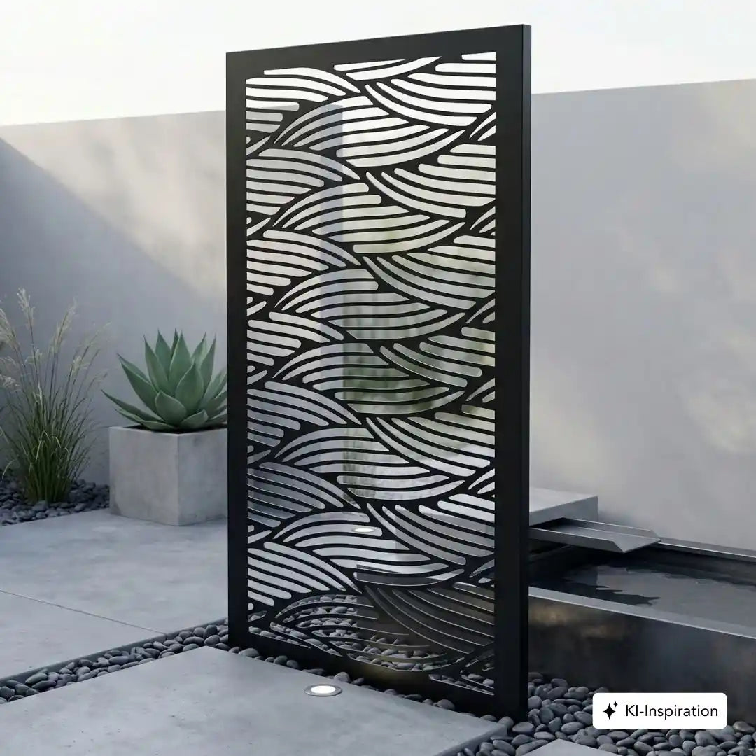 Sichtschutz Aluminium Ocean