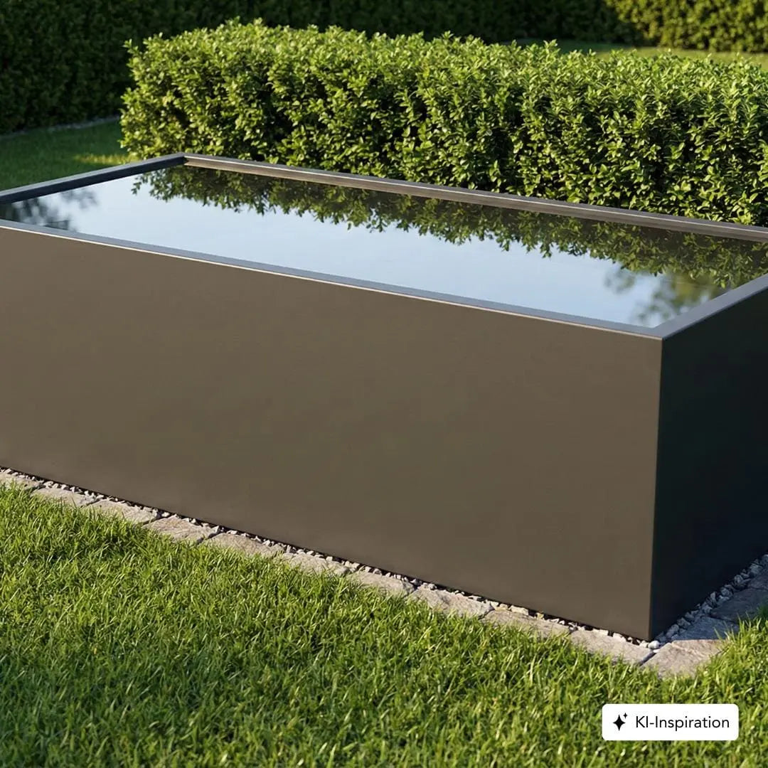 Wasserbecken Provo aus Aluminium