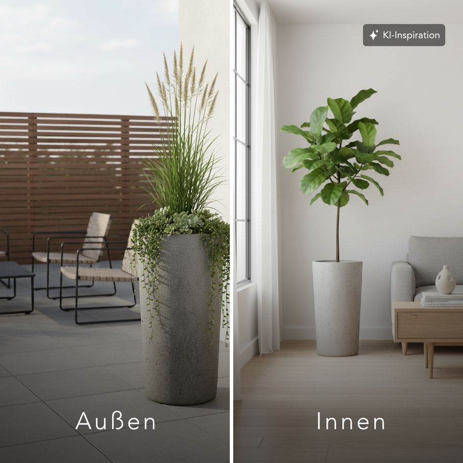 Pflanzkübel Valona Betonoptik