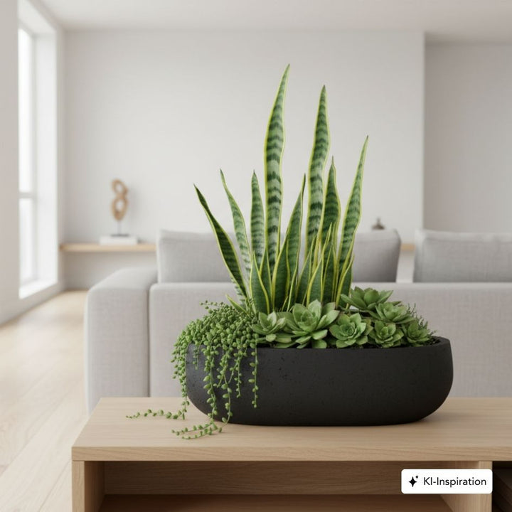 Pflanzschale Waldo Betonoptik