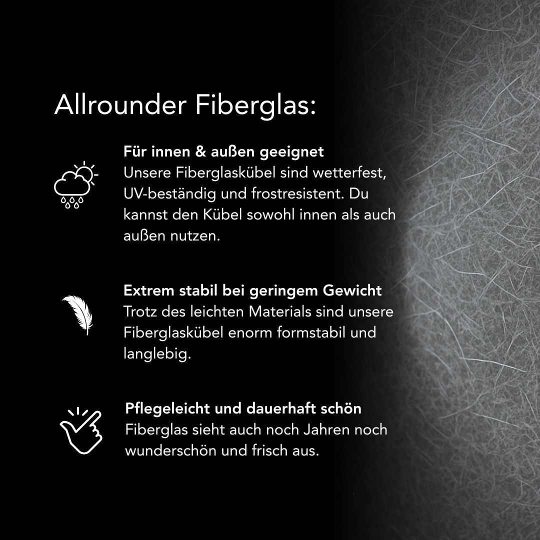 Pflanzkübel Alva Low Betonoptik