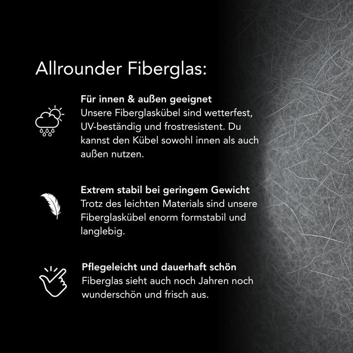 Pflanzkübel Alva Low Betonoptik