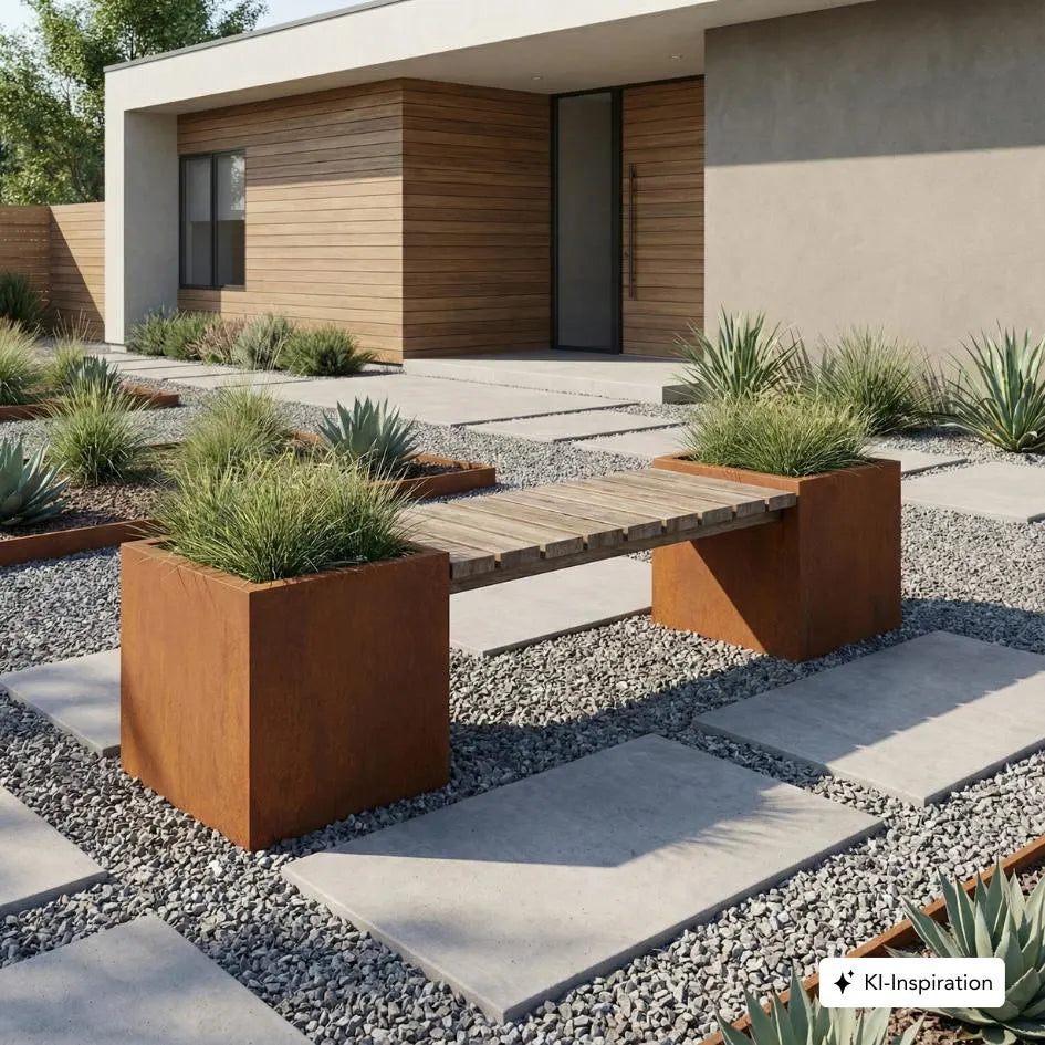 Sitzbank Erweiterung "Benson" aus Hartholz