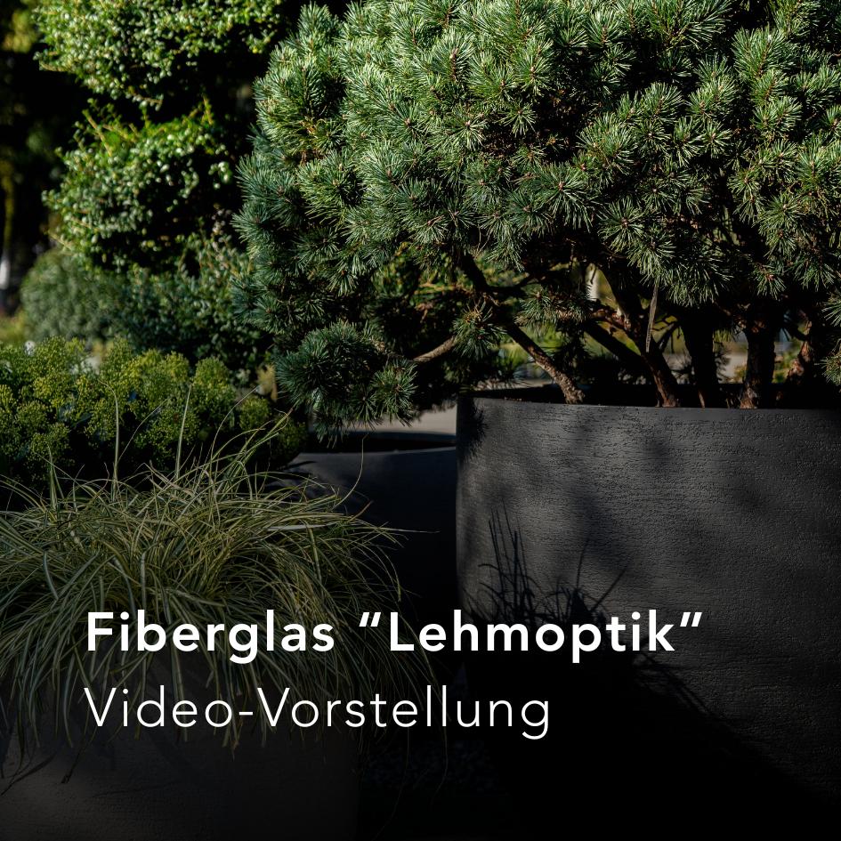 Pflanzkübel Merlin Lehmoptik